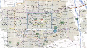 西安地图景点分布图，西安地图全图可放大