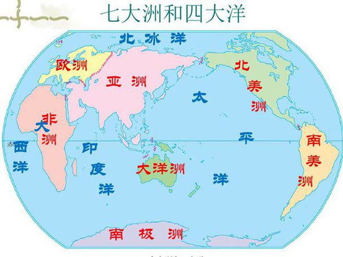 几大洲几大洋英文，几大洲几大洋几大板块