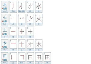 思的笔顺笔画，田的笔顺笔画怎么写呀怎么读