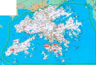 香港地图全图大图，香港地图