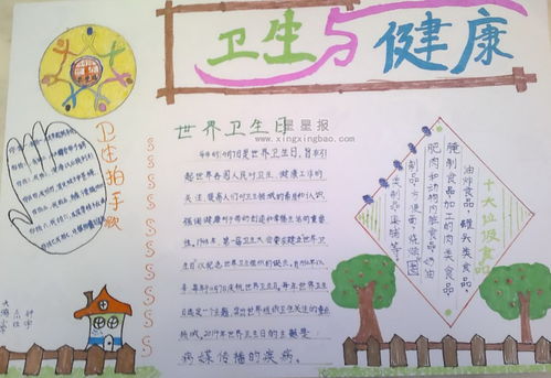 卫生与健康手抄报内容