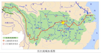 四川有哪四大河流以及对应的水系地图