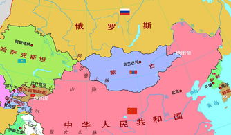 蒙古国地图全图，蒙古国地图全图高清版