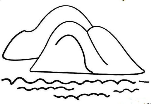 幼儿简笔风景画图片大全?