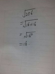 请问数学: √256=多少?那么它直接这样写 128×2=256 这样可以吗?敬请高