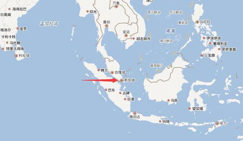 新加坡地图中文版全图，新加坡地图下载中文版