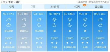 山东省即墨市天气预报，即墨市天气预报一周15天准确