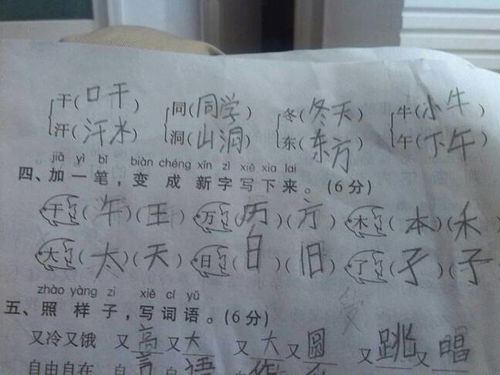 弓加一笔是什么字，万加一笔是什么字一年级