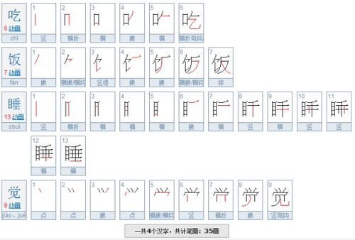 觉笔画一共几笔，觉笔画名称