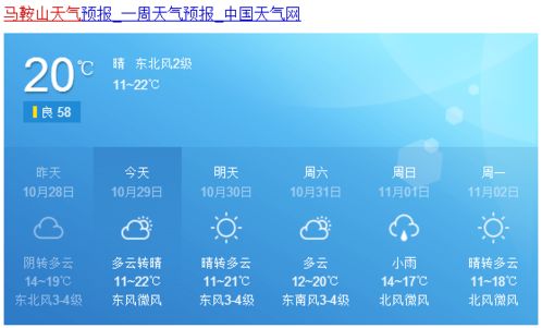安徽马鞍山天气预报15天查询系统，安徽马鞍山