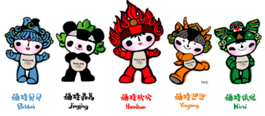 奥运五福娃现在怎么样了，奥运五福娃娃的名字和图画
