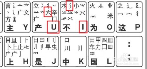 滚五笔怎么打