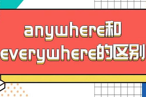 英文everywhere是什么意思，everywhere是什么意思啊英语