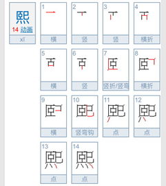 多少笔画顺序，子多少笔画