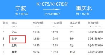 K1075次列车始发站至终点站中途经过哪些站呢