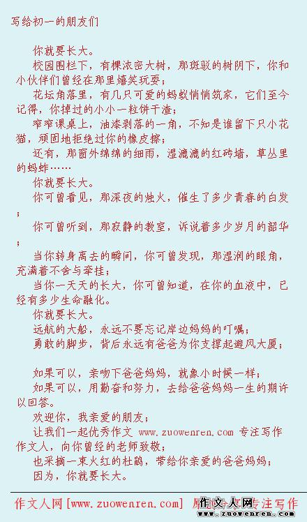 500字左右的随笔5篇