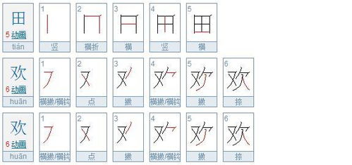 笔画共多少画