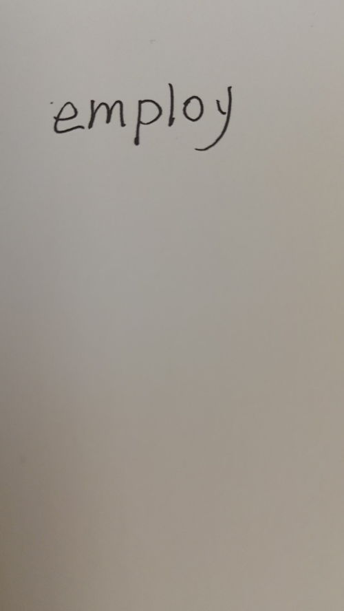 employ怎么读