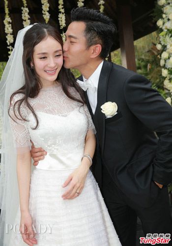 杨幂刘恺威结婚多久，杨幂刘恺威结婚地点