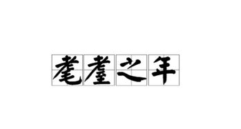 髦耋老人是什么意思?