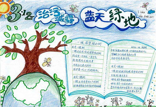 保护树木手抄报英语，保护树木手抄报内容50字