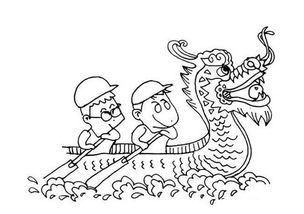 如何画龙舟简单又好看