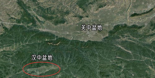 汉中盆地地形图，汉中盆地海拔多少米