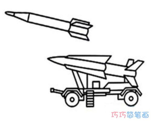 “红箭”10导弹怎么画
