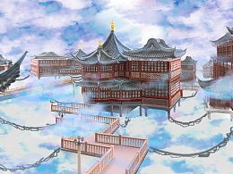 空中楼阁文言文翻译，空中楼阁造句