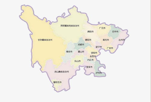 有哪些地区是属四川的啊?