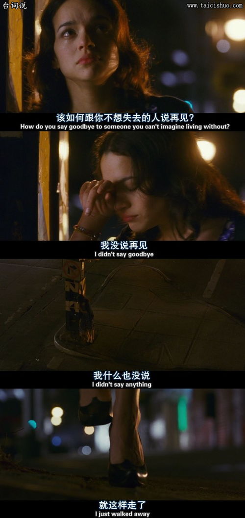 王家卫蓝莓之夜经典台词语录