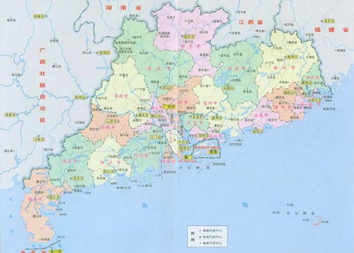 广东在中国的哪个位置?
