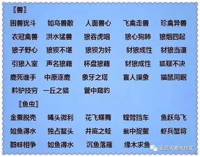 含有动物名称的成语