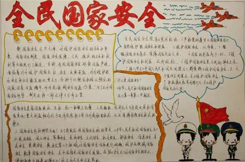 关于交通安全的获奖手抄报 交通安全的手抄报