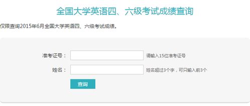 大学英语四级成绩怎么查询?