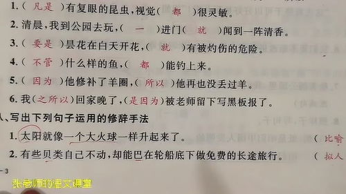 三年级排比句
