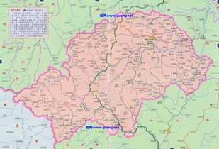 神农架地图高清大图，神农架地图高清版大地图