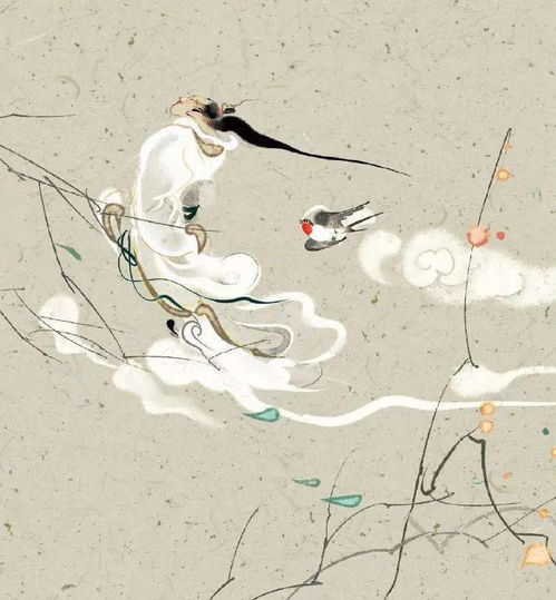 《庄子·逍遥游》里列子御风而行的故事