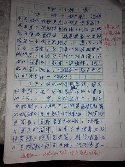 写景作文400字