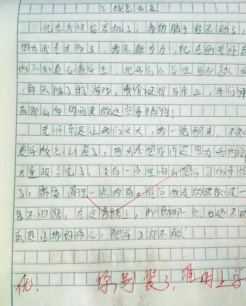 我的学校作文