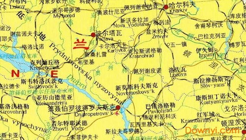 世界地图乌克兰地图中文版全图，乌克兰地图中文版全图下载