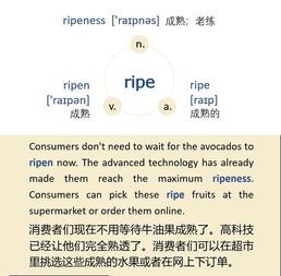 成熟用英语怎么说啊