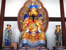 文昌帝君像，文昌帝君是东华帝君吗