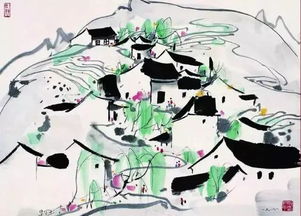 吴冠中油画作品