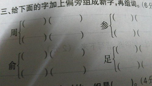 周偏旁的字有哪些字，周偏旁组词组字