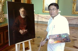 杨云飞人物画
