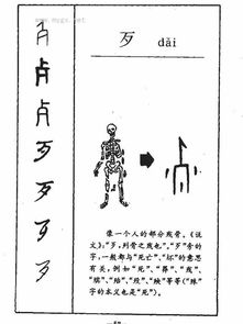 歹的拼音和部首