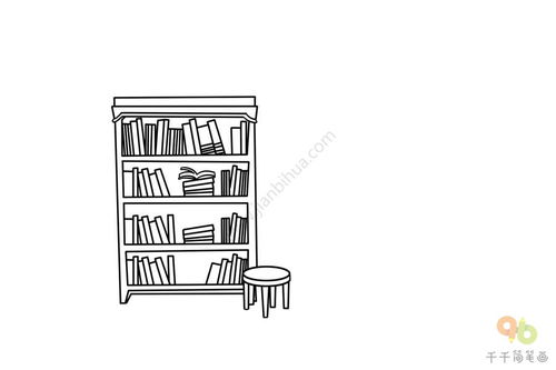 适合儿童书房简笔画