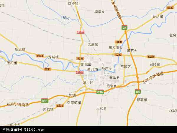 河南省各市、县地图