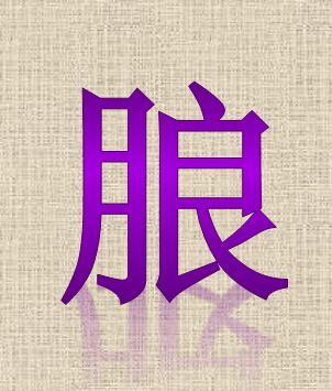 朖的意思是，膑怎么读